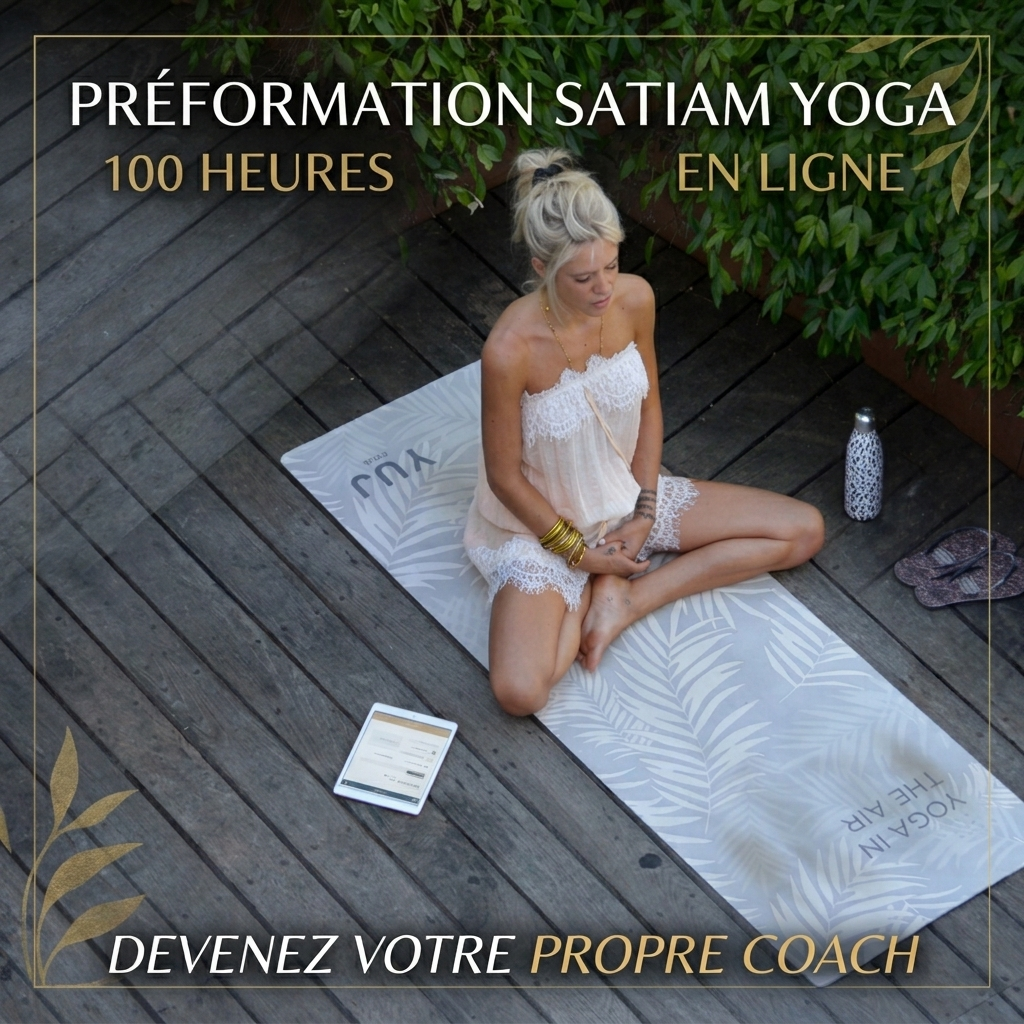 Préformation Satiam Yoga 100 heures en ligne